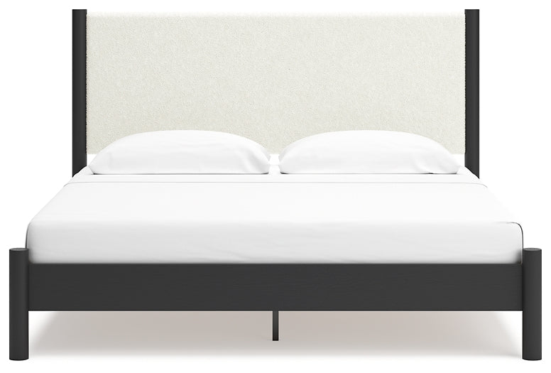 Cadmori  Upholstered Panel Bed Signature Design by Ashley®