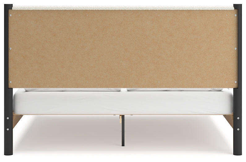Cadmori  Upholstered Panel Bed Signature Design by Ashley®