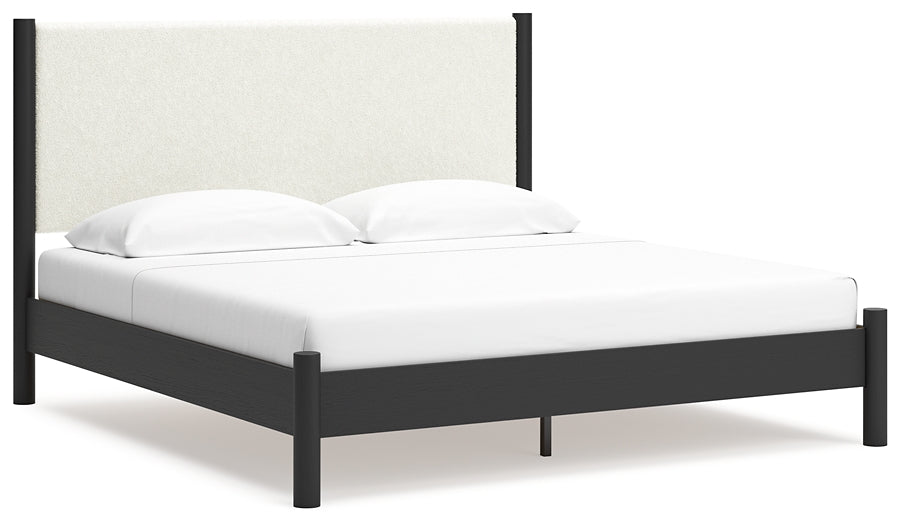 Cadmori  Upholstered Panel Bed Signature Design by Ashley®