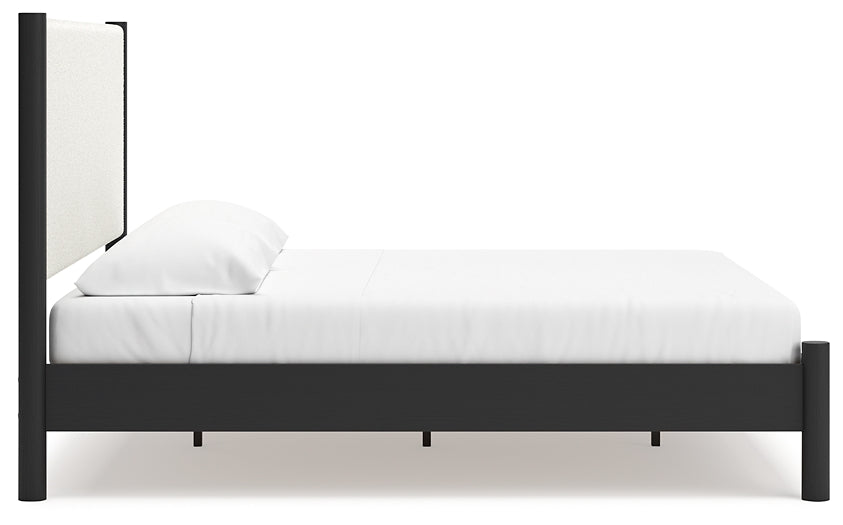 Cadmori King Upholstered Panel Bed Signature Design by Ashley®