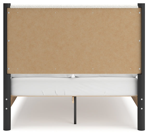 Cadmori  Upholstered Panel Bed Signature Design by Ashley®