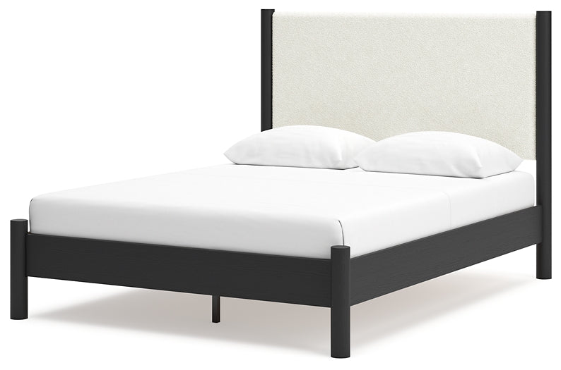 Cadmori Queen Upholstered Panel Bed Signature Design by Ashley®