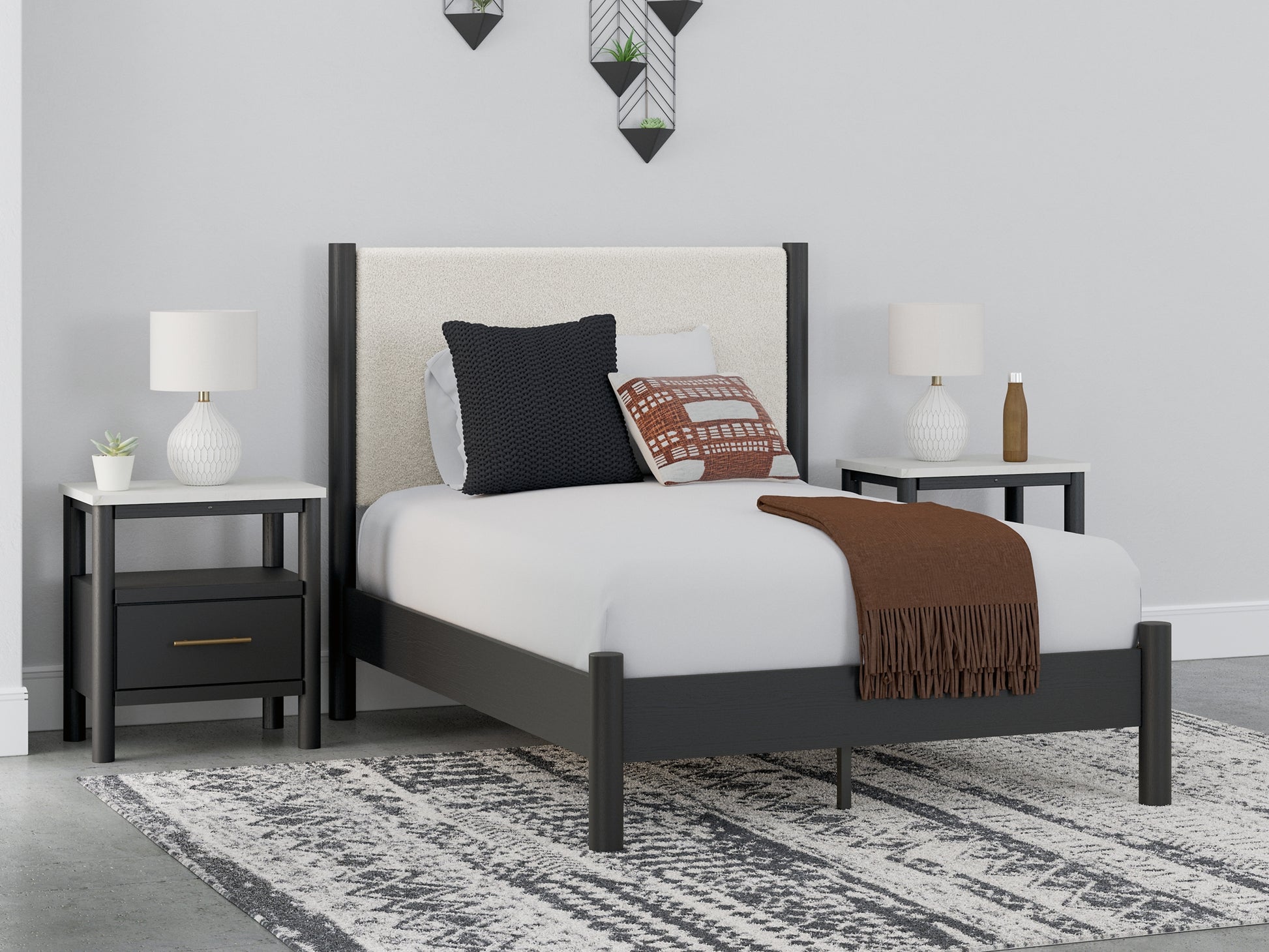 Cadmori  Upholstered Panel Bed Signature Design by Ashley®