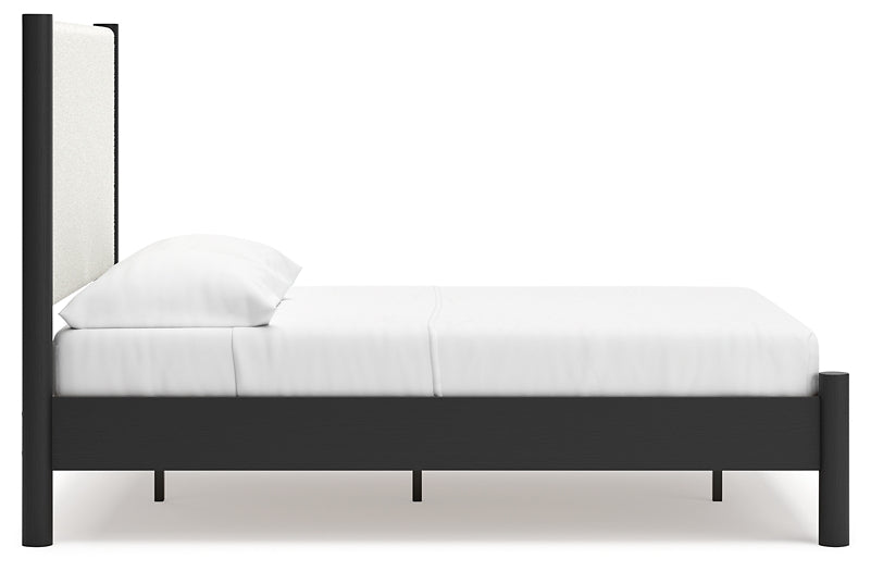 Cadmori  Upholstered Panel Bed Signature Design by Ashley®