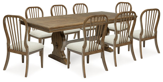 Sturlayne Dining Table and 8 Chairs Benchcraft®