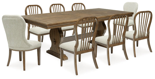Sturlayne Dining Table and 8 Chairs Benchcraft®