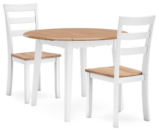 Gesthaven Dining Table and 2 Chairs Signature Design by Ashley®