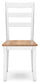 Gesthaven Dining Table and 2 Chairs Signature Design by Ashley®