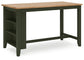 Gesthaven Counter Height Dining Table and 4 Barstools Signature Design by Ashley®