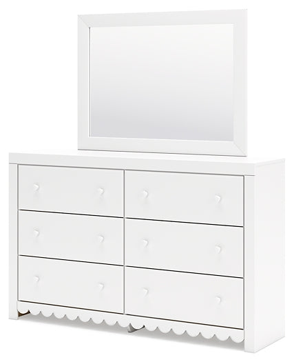 Mollviney Dresser and Mirror Signature Design by Ashley®