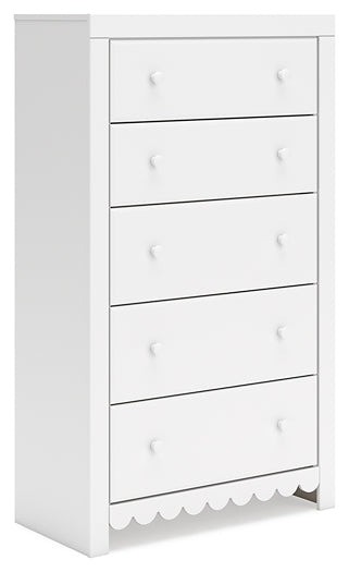 Mollviney Five Drawer Chest Signature Design by Ashley®