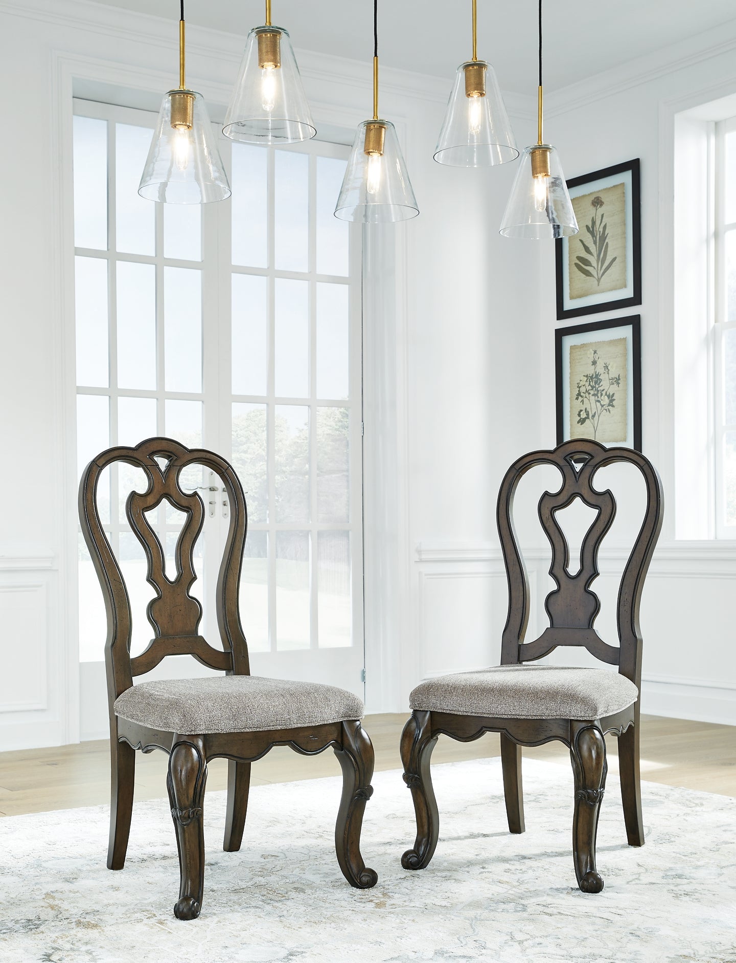 Maylee Dining Table and 4 Chairs Signature Design by Ashley®