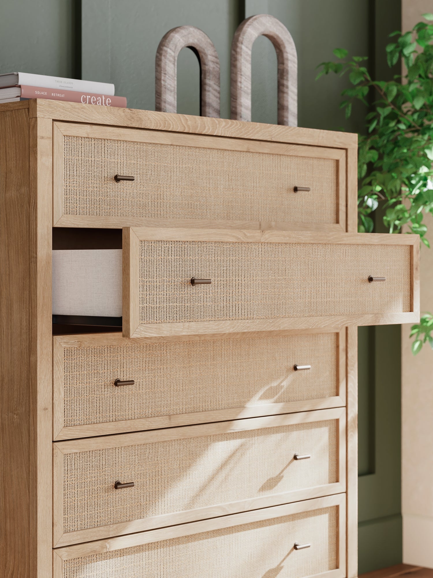 Cielden Five Drawer Wide Chest Signature Design by Ashley®