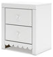 Mollviney Two Drawer Night Stand Signature Design by Ashley®