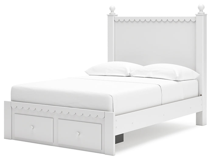 Mollviney  Panel Storage Bed Signature Design by Ashley®