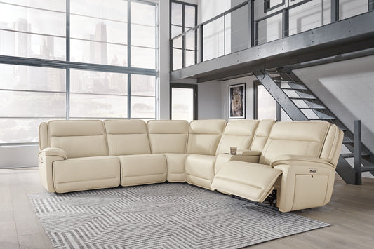 Double Deal 6-Piece Power Reclining Sectional Signature Design by Ashley®