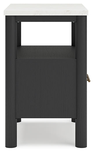 Cadmori Queen Upholstered Panel Bed with Mirrored Dresser and Nightstand Signature Design by Ashley®