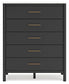 Cadmori Full Upholstered Panel Bed with Mirrored Dresser, Chest and Nightstand Signature Design by Ashley®
