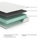 Chime 8 Inch Memory Foam  Mattress Sierra Sleep® by Ashley