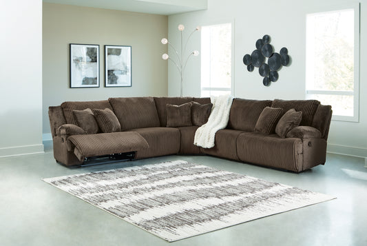 Top Tier 5-Piece Reclining Sectional Signature Design by Ashley®