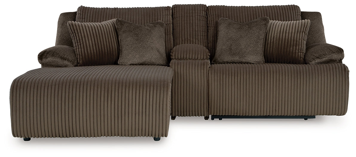 Top Tier 3-Piece Reclining Sectional Sofa with Chaise Signature Design by Ashley®