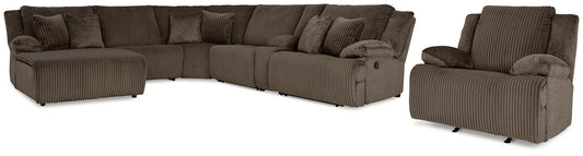 Top Tier 6-Piece Sectional with Recliner Signature Design by Ashley®