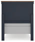 Landocken Twin Panel Bed with Storage with Mirrored Dresser and Chest Signature Design by Ashley®