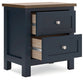 Landocken Twin Panel Bed with Mirrored Dresser and 2 Nightstands Signature Design by Ashley®