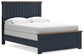 Landocken Full Panel Bed with Mirrored Dresser and 2 Nightstands Signature Design by Ashley®