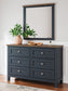 Landocken Full Panel Bed with Mirrored Dresser and Nightstand Signature Design by Ashley®