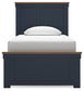 Landocken Twin Panel Bed with Nightstand Signature Design by Ashley®