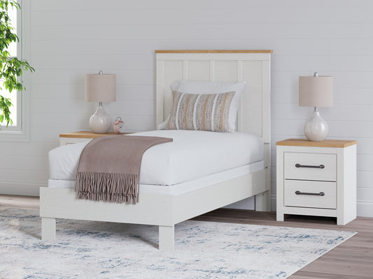 Linnocreek Twin Panel Bed Benchcraft®