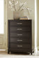 Neymorton California King Upholstered Panel Bed with Mirrored Dresser, Chest and Nightstand Signature Design by Ashley®