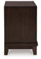 Neymorton California King Upholstered Panel Bed with Mirrored Dresser and Nightstand Signature Design by Ashley®