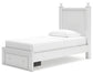 Mollviney Twin Panel Storage Bed with Mirrored Dresser Signature Design by Ashley®