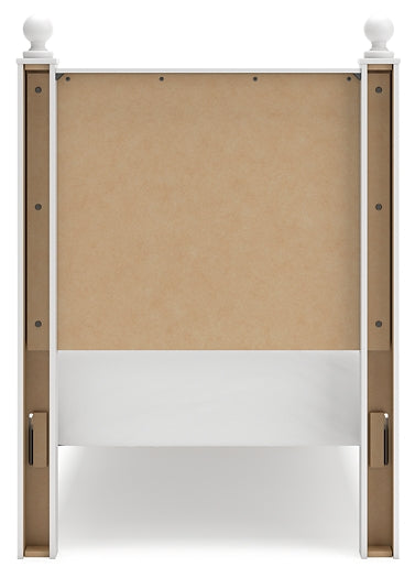 Mollviney Twin Panel Storage Bed with Mirrored Dresser Signature Design by Ashley®