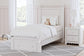 Mollviney Twin Panel Storage Bed with Mirrored Dresser Signature Design by Ashley®