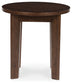 Korestone 2 Round End Table Signature Design by Ashley®