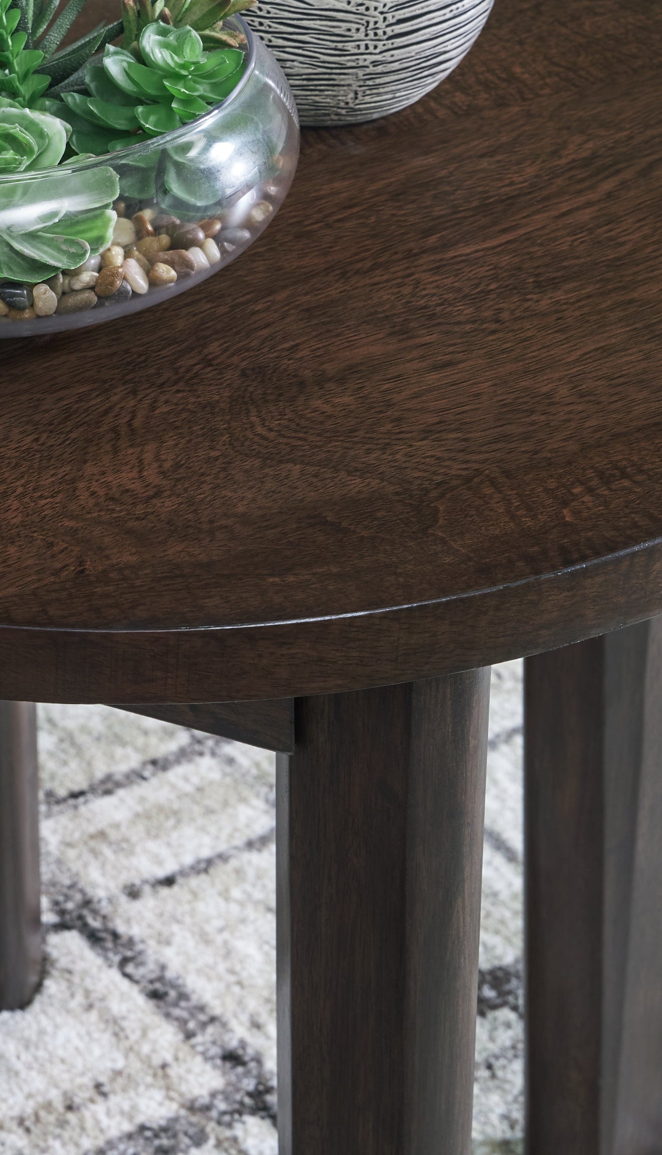 Korestone 2 Round End Table Signature Design by Ashley®