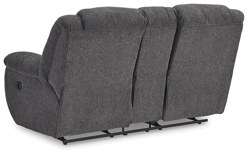 Foreside DBL Rec Loveseat w/Console Signature Design by Ashley®