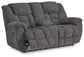Foreside DBL Rec Loveseat w/Console Signature Design by Ashley®
