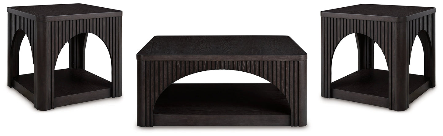 Yellink Coffee Table with 2 End Tables Signature Design by Ashley®