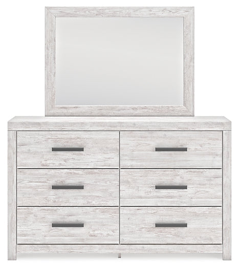 Cayboni Twin Panel Bed with Mirrored Dresser and Nightstand Signature Design by Ashley®