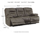 Wurstrow PWR REC Sofa with ADJ Headrest Signature Design by Ashley®