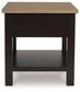 Drazmine Rectangular End Table Signature Design by Ashley®