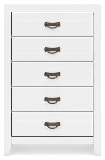 Binterglen Twin Panel Bed with Mirrored Dresser, Chest and Nightstand Signature Design by Ashley®