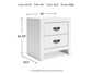 Binterglen Twin Panel Bed with Mirrored Dresser, Chest and Nightstand Signature Design by Ashley®