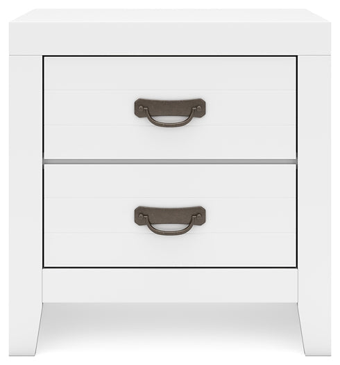 Binterglen Twin Panel Bed with Nightstand Signature Design by Ashley®