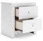 Mollviney Twin Panel Bed with Nightstand Signature Design by Ashley®