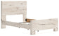 Lawroy Full Panel Bed with Mirrored Dresser Benchcraft®